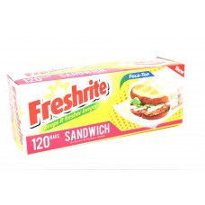 FRESHRITE SANDEICH BAG 120 CT