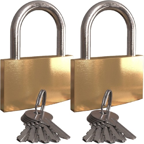 2 PADLOCKS SELECT