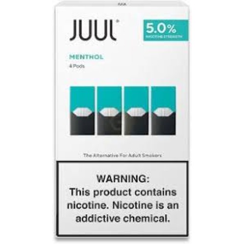 JUUL PODS CLASSIC MENTHOL 5% 4 PODS