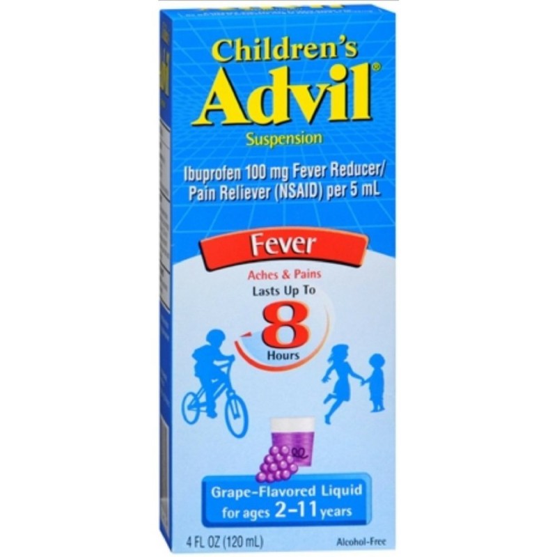 ADVIL CHIL GRAPE 4OZ