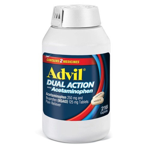 ADVIL DUAL ACTION WITH ACETAMINOPHEN