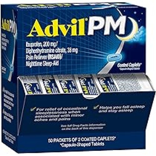 ADVIL PM 4 COATED CAPLETS