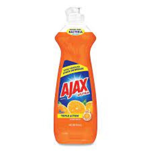 AJAX DISH LIQUID 14 FL OZ LEMON