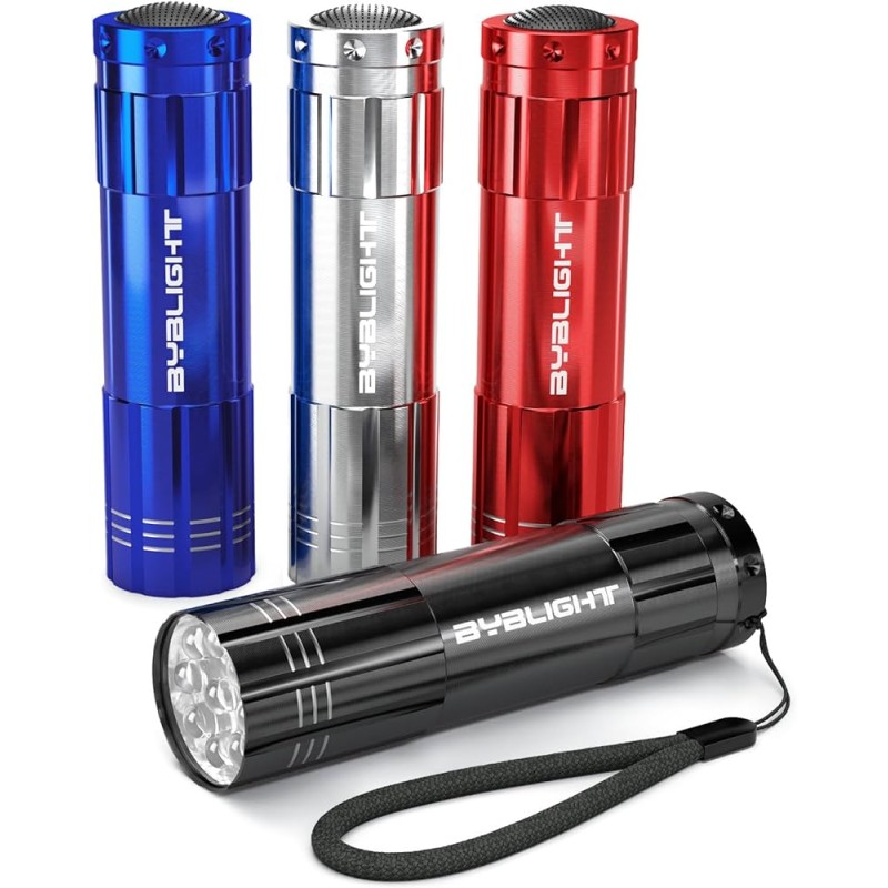 ALUMINUM FLASHLIGHT 9LED