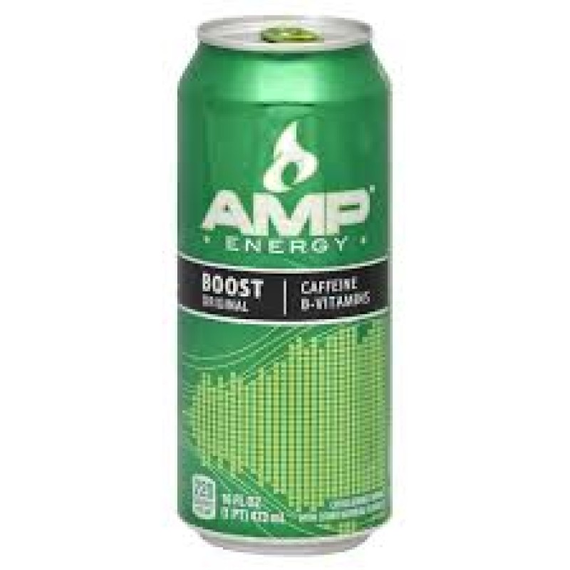 AMP ENERGY 16.9 OZ 12 CT