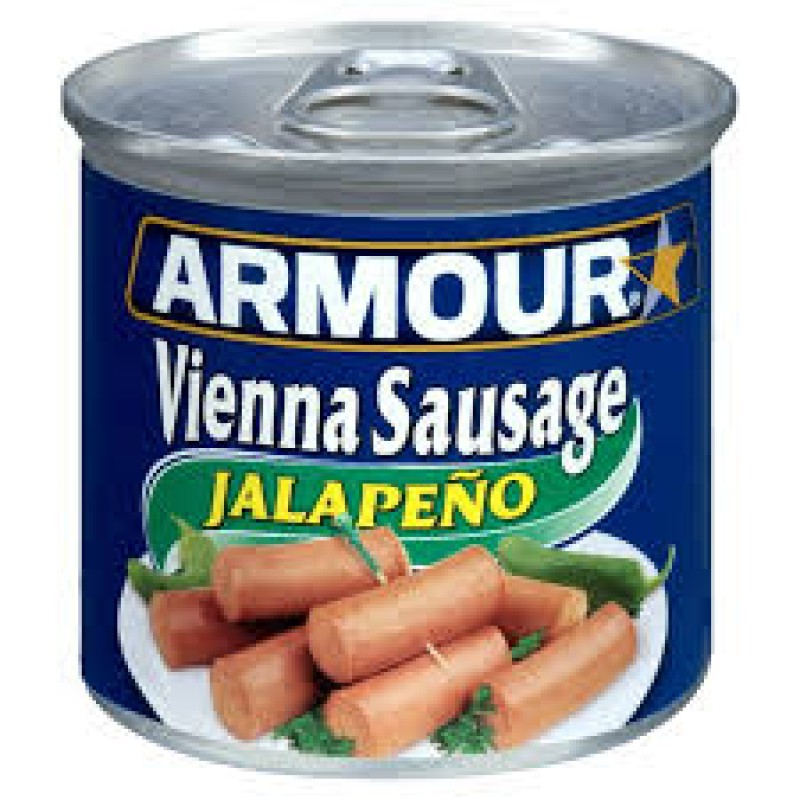 ARMOUR VIENNA SAUSAGE JALAPENO 4.6 OZ