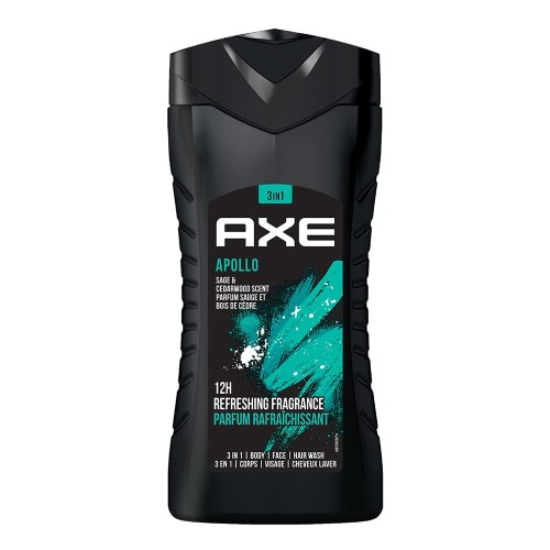 AXE BODY WASH APOLLO 12 HOU 250 ML