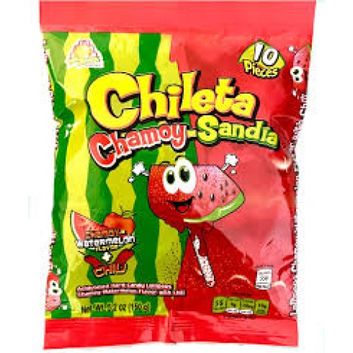 EL AZTECA CHILETA CHAMOY WATERMELON +CHILLI SANDIA