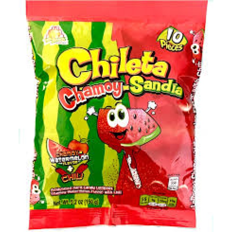 EL AZTECA CHILETA CHAMOY WATERMELON +CHILLI SANDIA