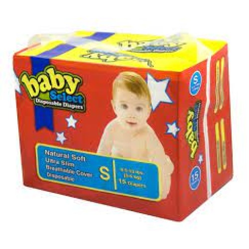 BABY SELECT DIAPERS SMALL