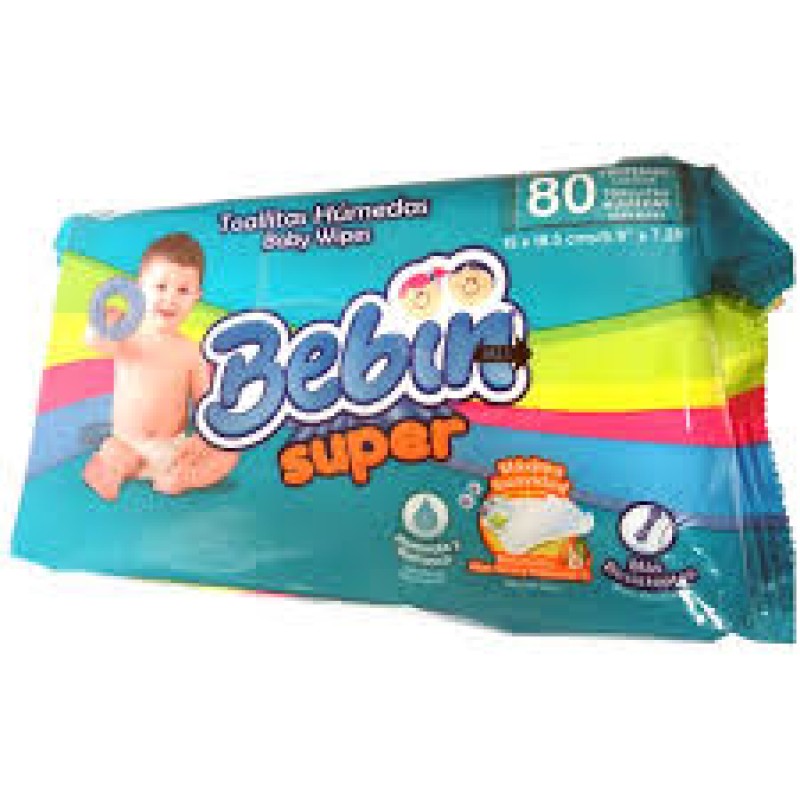 BEBIN SUPER BABY WIPES PACK