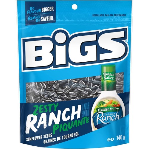 BIGS SNFL SEEDS ZESTY RANCH