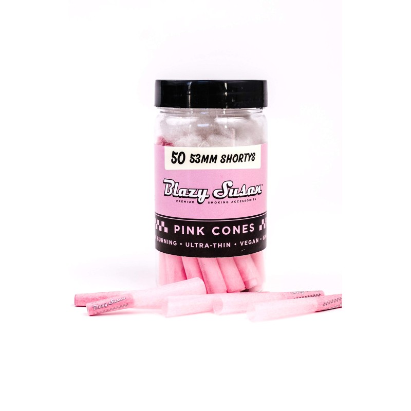 BLAZY SUSAN PINK CONES 1 1/4 SIZE