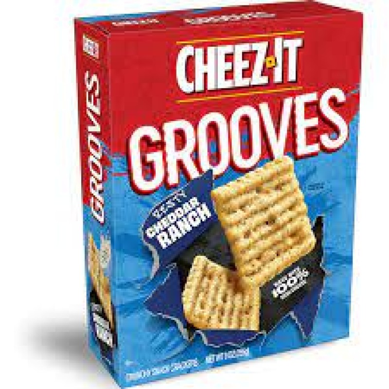 CHEEZ IT GROOVES ZESTY CHEDDAR RANCH