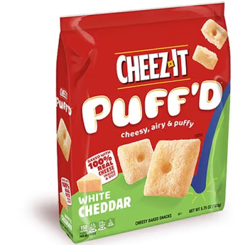 CHEEZ IT PUFF D  WHITE CHEDDAR