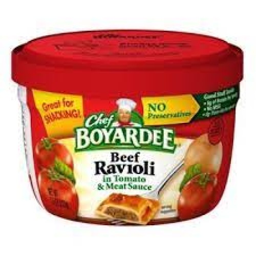 CHEF BOYARDEE BEEF RAVIOLI 7.5 OZ