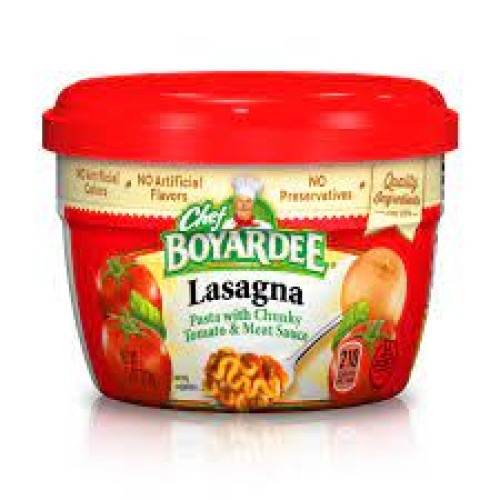 CHEF BOYARDEE LASAGNA   7.5 OZ