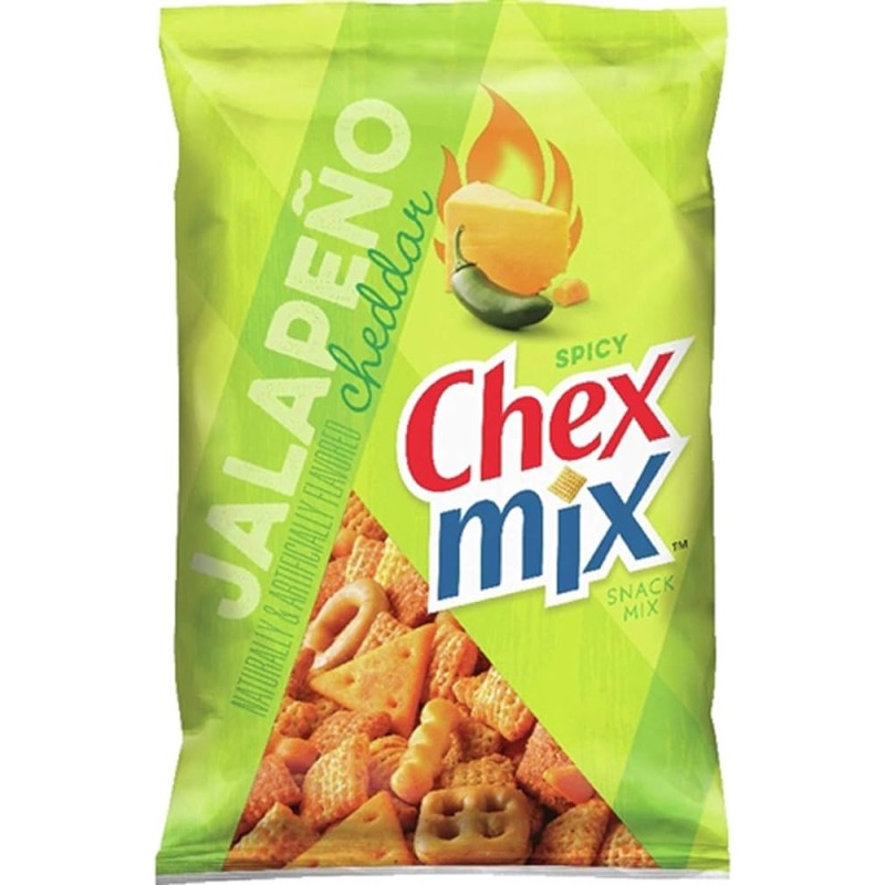 CHEX MIX JALAPENO CHEDDAR  SPICY 3.75OZ