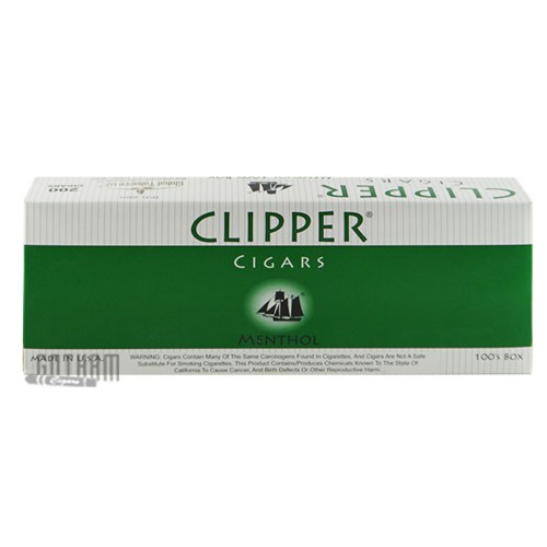 CLIPPER CIGARS MENTHOL BOX 100