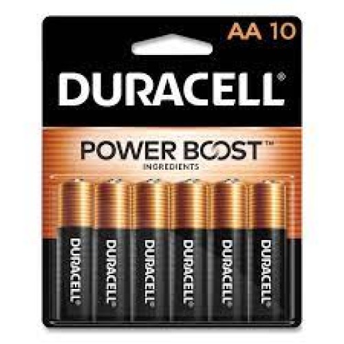 DURACELL AA-8PK/10PK COPPERTOP