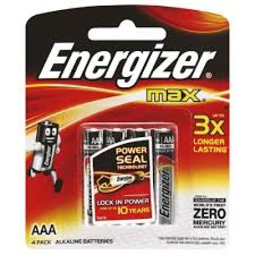 ENERGIZER AAA 4PK