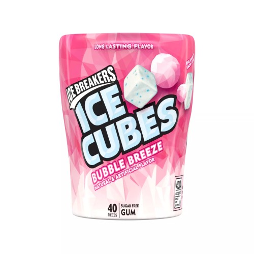 ICE B ICE CUBES BUBBLE BREEZE GUM