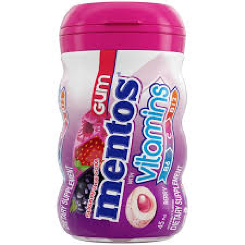 MENTOS GUM  PURE BERRY