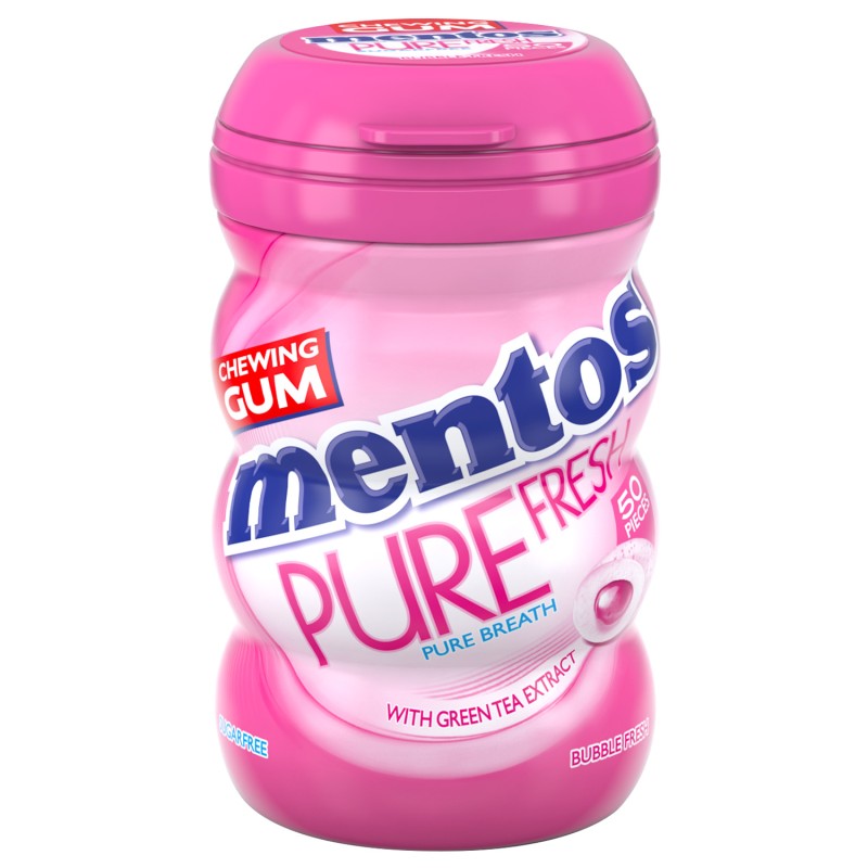 MENTOS GUM PURE BUBBLE FRESH