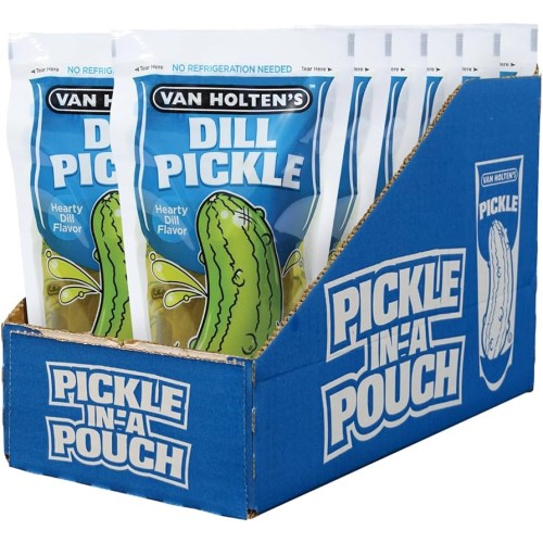 PICKLE IN A POUCH 612D JUMBO DILL