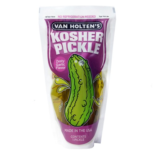 PICKLE IN A POUCH 612K JUMBO KOSHER