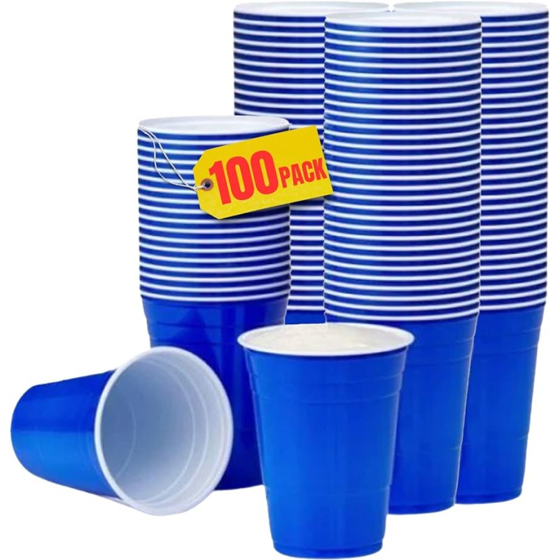 RPG PARTY CUPS  BLUE 16 OZ