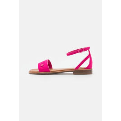 SANDLE ESPRIT WHITE/NEON PINK