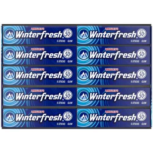 WRIGLEYS SM WINTER FRESH 40/50c